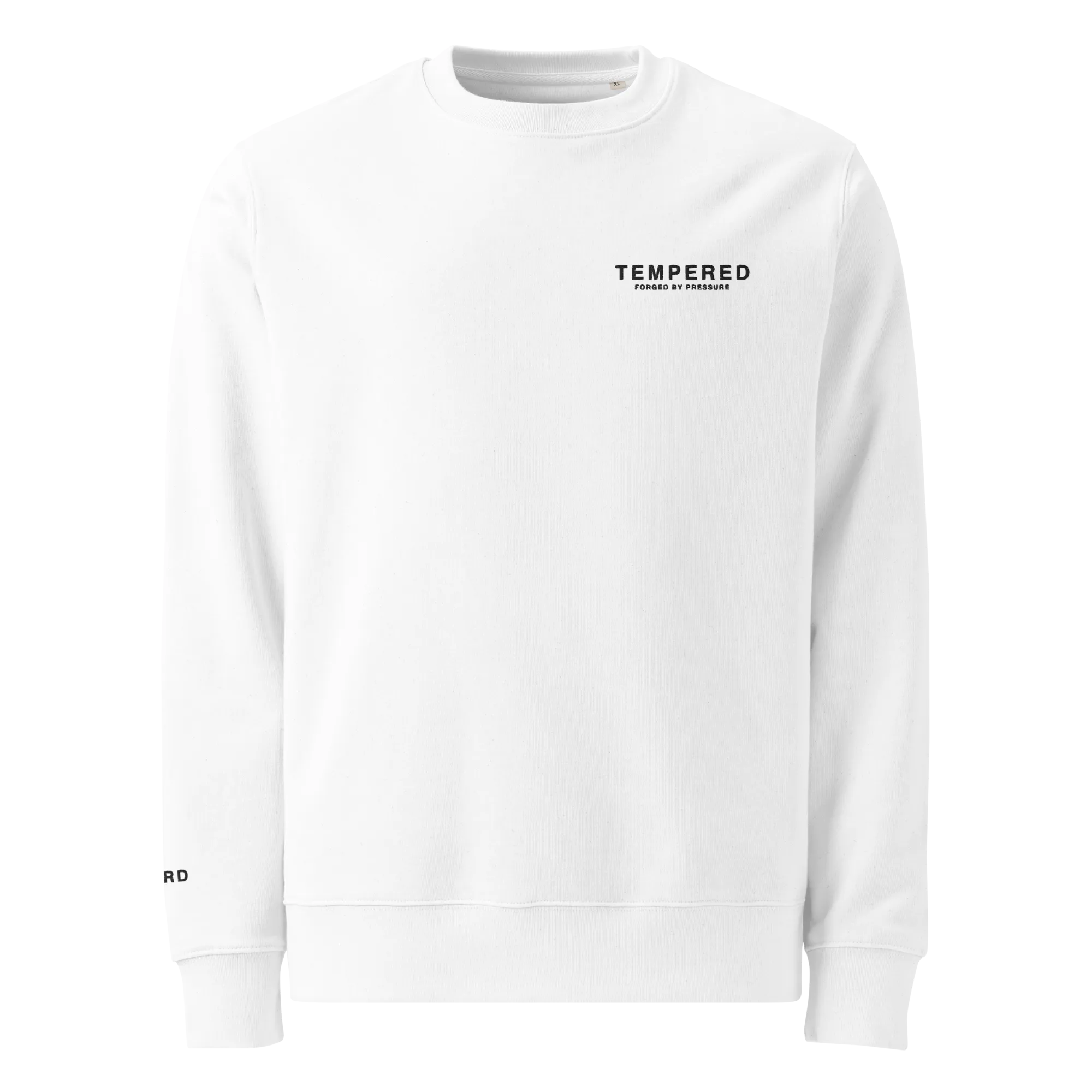 FORGED Sweatshirt in White front