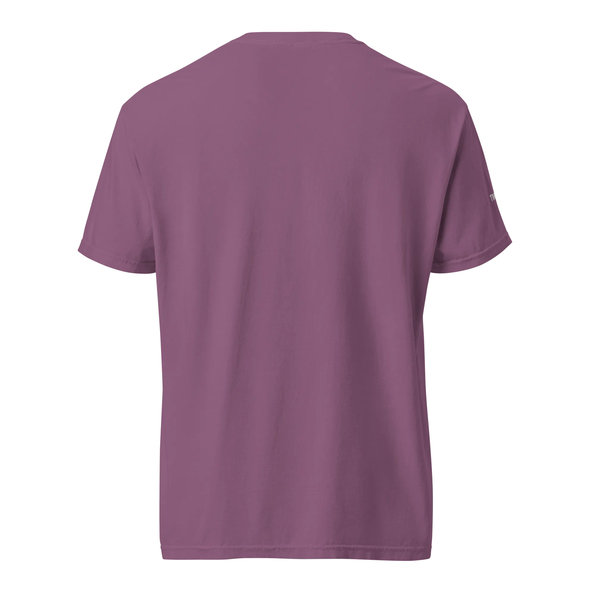 The Resolve Tee in Berry back