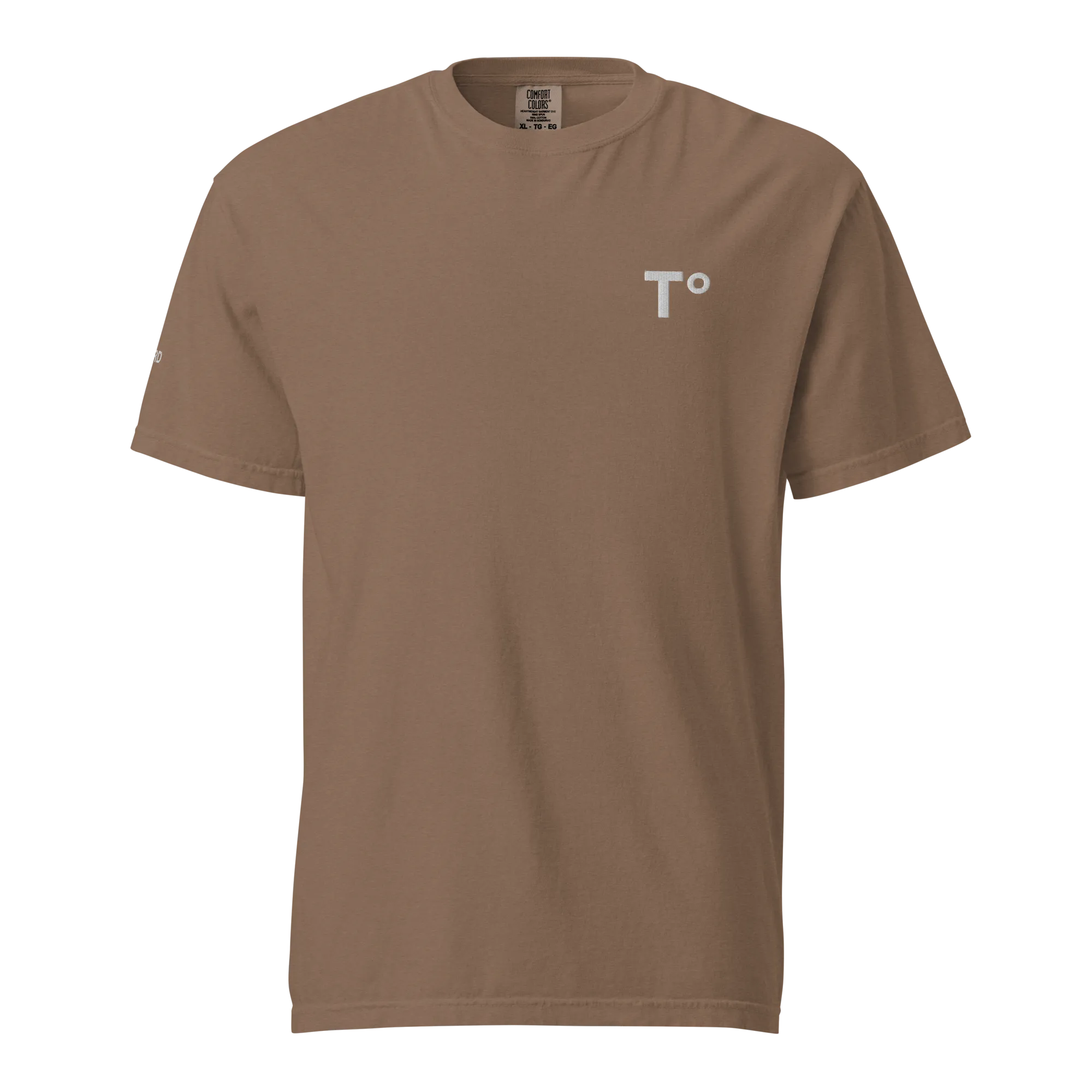 RESOLVE Tee in Espresso front view