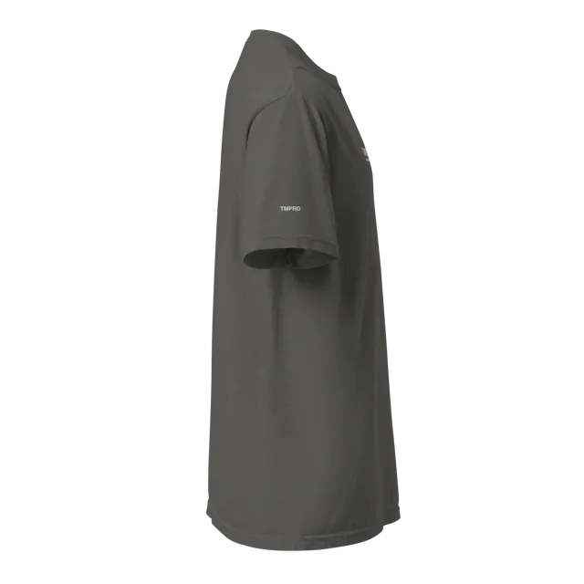 The Resolve Tee in Pepper side view