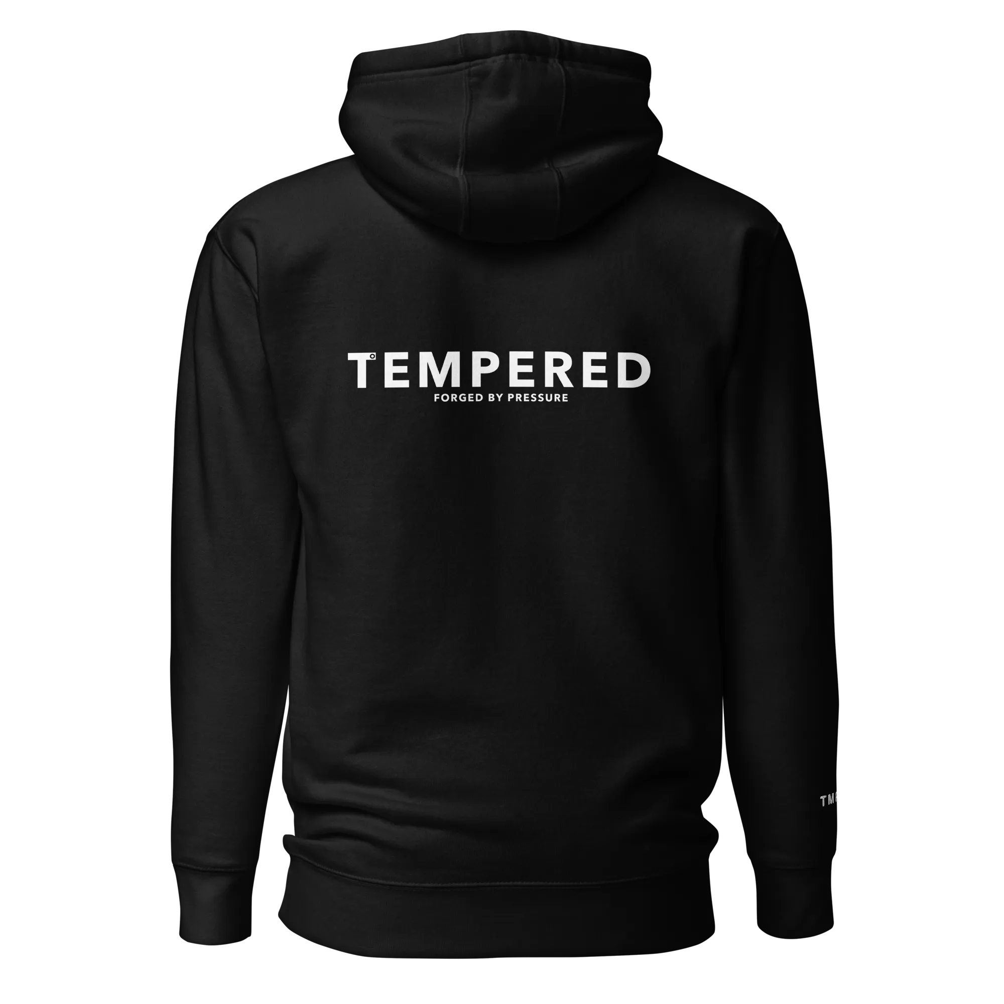 TMPRD CORE Hoodie in Black back view